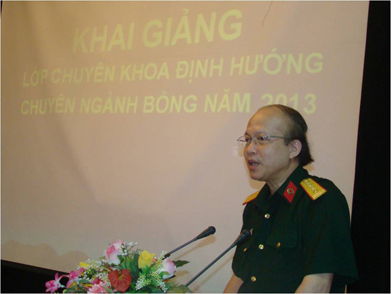 Khai giảng lớp chuyên khoa định hướng chuyên ngành Bỏng năm 2013